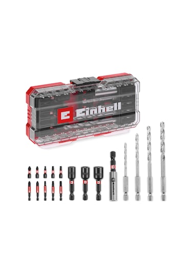 Einhell S-CASE 18 Parça Vidalama Ucu Seti - 49108709