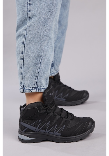 Tonny Black Unisex Siyah Trekkıng Bot Tb601 Siyah