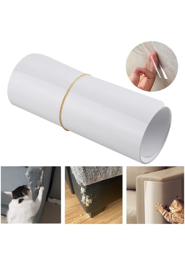 Suntek Anti Kedi Tırmalama Bandı Temizle Kanepe Kapı Köşe 30cmx15cm