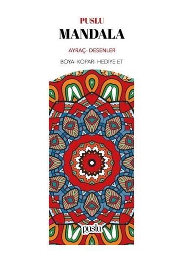 Mandala Ayraç/desenler Boya-kopar-hediye Et