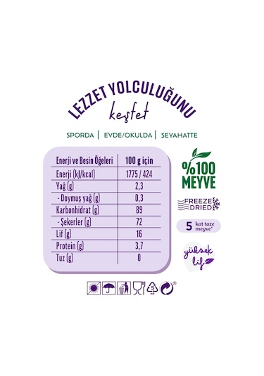 Yayla Enfies Freeze Dried İncir 20 G X10 200 G