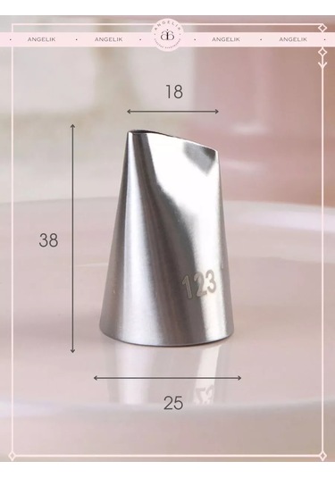 Angelik Büyük Pasta Ağacı Abletin Tabanı 123 223520298 Gri