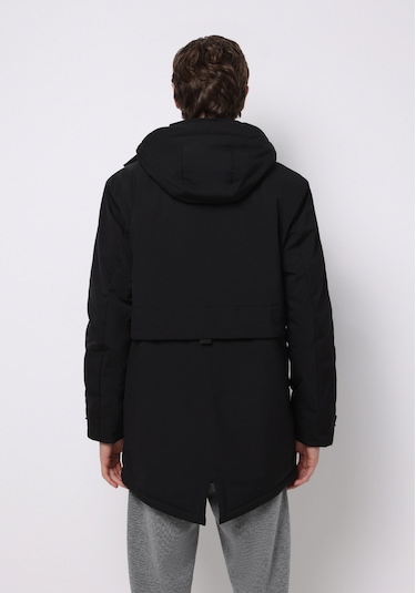 Colins Regular Fit Erkek Siyah Kaban Cl1076722 Q1.v1 Blk Siyah