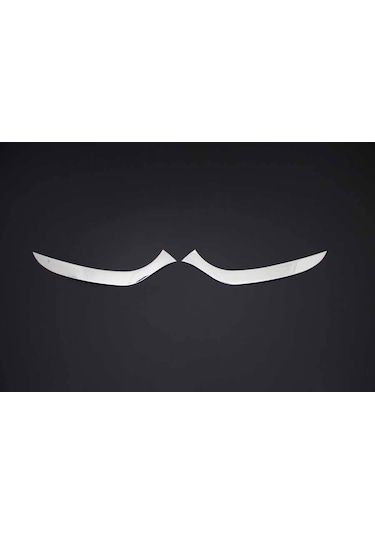 Renault Clio 4 Krom Far Kaşı 2 Parça 2012-2017 Arası