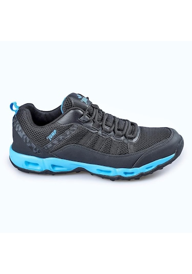 JUMP 21088 COMFORT CASUAL ANATOMİK SPOR AYAKKABISI Siyah - Mavi