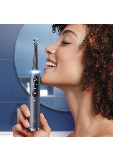 Oral-B iO9 Şarjlı Diş Fırçası Seti 2'li Siyah - Pembe