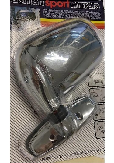 Dış Dikiz Ayna KT-1105 Gts Tip R12 Krom Nikelaj BR0233901