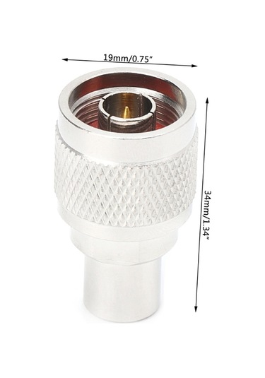 Sones Nj / Fmej Rf Koaksiyel Adaptör N Erkek - Fme Konnektörü