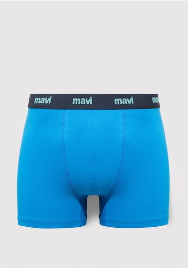 Mavi - 5li Renkli Boxer 0912283-70490 Çok Renkli