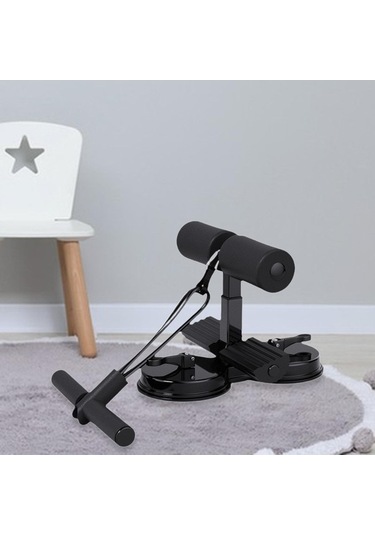 Ganzhoushop Zemin Yükseklik Up Tutucu Suntek Siyah Siyah Sit Bar Reglajlı 3 Pz Siyah