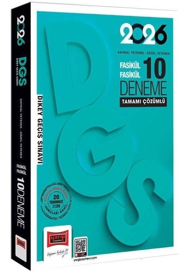 Yargı 2026 Dgs 10 Deneme Fasikül Çözümlü Yargı Yayınları