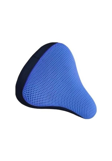 Pazly Yumuşak Koruyucu Suntek Bisiklet Selesi Kapakı, Mavi, 20x23cm, Konforlu Örgü Kumaş Mavi