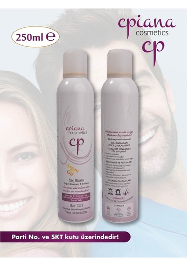 Cpiana Saç Bakım Argan Yağlı 250ml