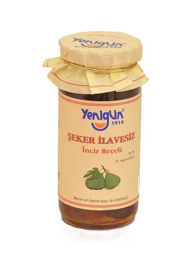 Yenigün Şeker İlavesiz İncir Reçeli 290 G