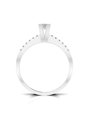 0,25 Karat Pırlanta Tektaş Yüzük (464658049)