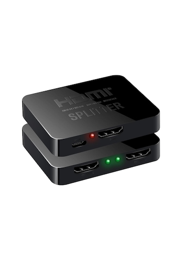 Gplus 4Khd102M 2 Port 4K Ultra Hd 1 Giriş 2 Çıkış Mini Splitter