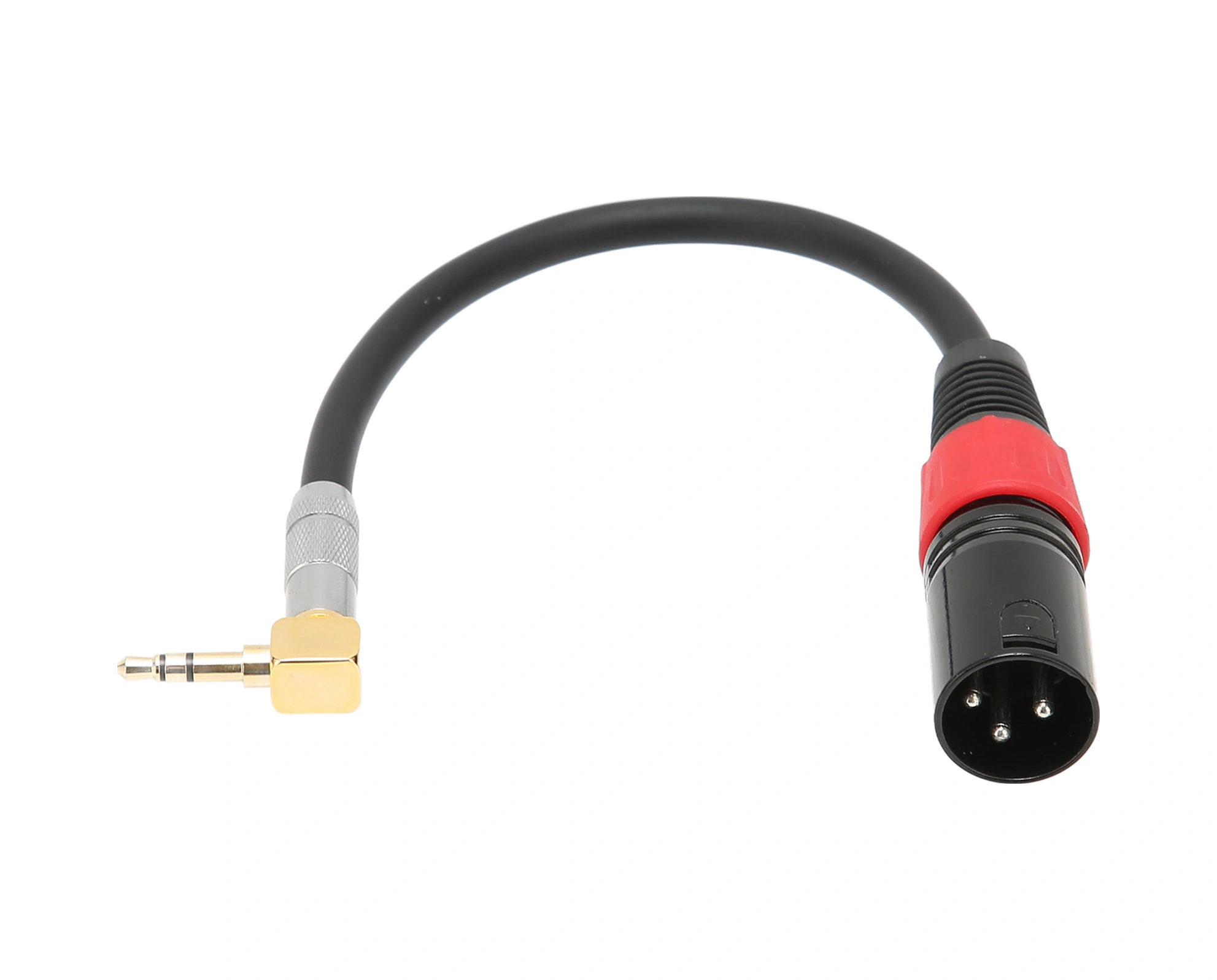 Shineyee 1m Pvc Metal 24k Altın Kaplama L Şekilli Gürültü Azaltıcı Trs-erkek Xlr-erkek Ses Kablosu Bilgisayar/mp3/dvd/tv/radyo Uyumlu