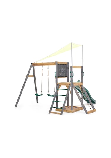 Plum Siamang Ahşap Salıncak Seti Çok Renkli