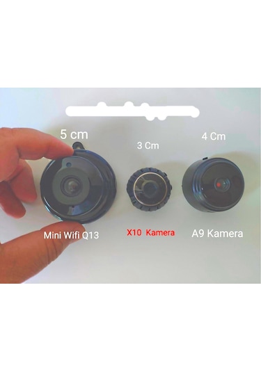 A9 Pro X10 Mini Wifi Gece Görüşlü uzaktan izleme Güvenlik Kameras
