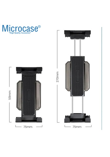 Microcase Zr716 Araç İçi Vantuzlu 360 Derece Dönen Telefon Ve Tablet Tutucu - Al5071 -