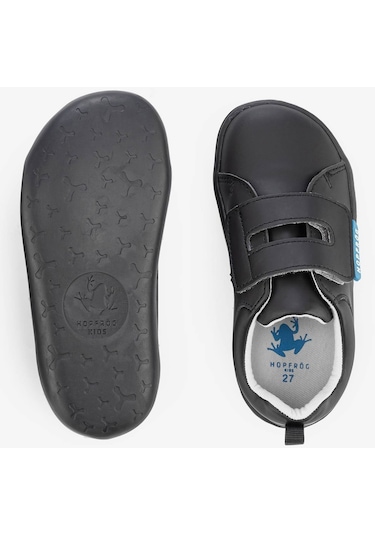 Smart Walker Casual Süper Mat Siyah Barefoot Çocuk Ayakkabı Siyah