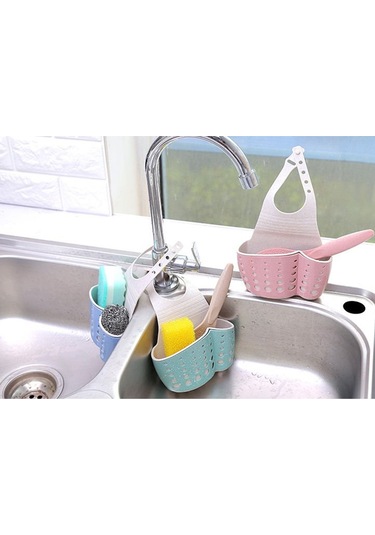 Suntek Mutfak Asılı Drenaj Çantası Sepet Banyo Yeşil Yeşil