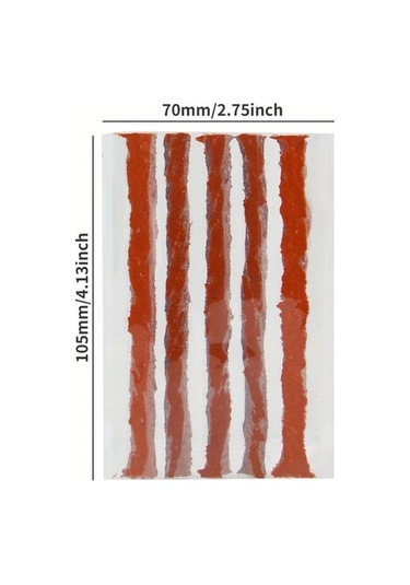 Fastbuy Turcoshop11 60 Adet Hızlı Lastik Onarım Seti, Oto Ve Motosiklet İçin Conta Şeridi