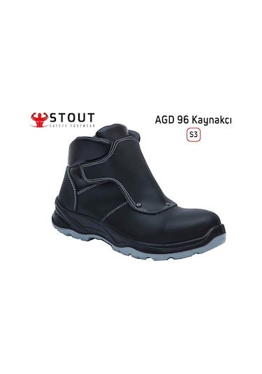Stout İş Botu Kompozit Burunlu Kaynakçı Agd 96 S3 - 42 Siyah