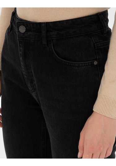 Pierre Cardin Kadın Siyah Pantolon Jean 50318236-vr046 Siyah