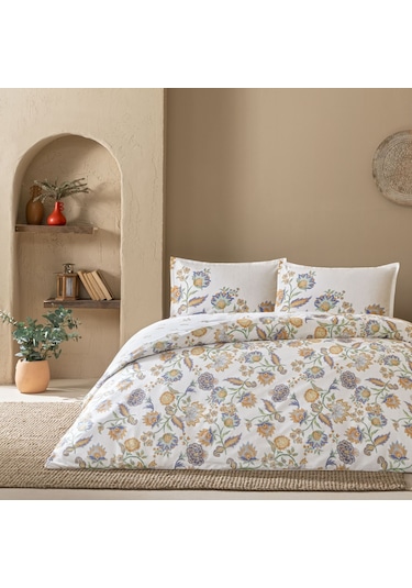 Linens Sc Allday Tresca Nevresim Takımı Tek Kişilik Turuncu Turuncu