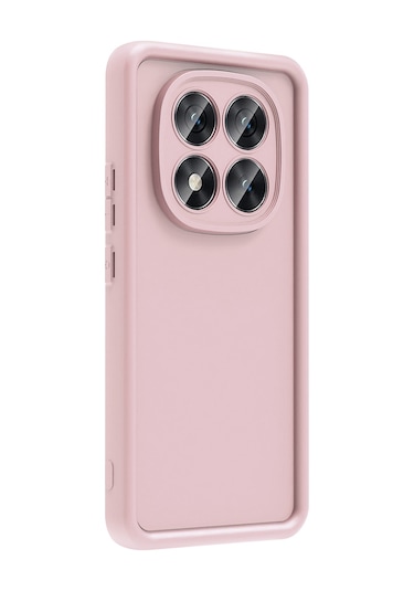 Xiaomi Redmi Note 14 Pro Plus Kılıf Kamera Korumalı Zore Ananas Kapak Mürdüm