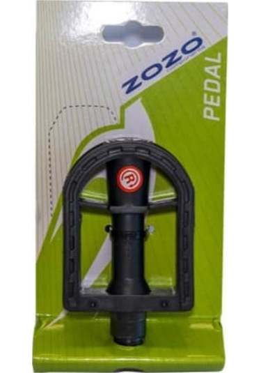Zozo Pedal Hf-910 W/o Ball, W/ref Reflektörlü Bisiklet Pedalı Plastik Dış Yüzey Siyah