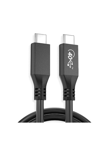 Usb4 Type-c Kablosu 8k 60hz Ses-video Senkronizasyonu 40gbps Veri Transferi 100w Hızlı Şarj Thunderbolt3 Uyumlu 0.8m
