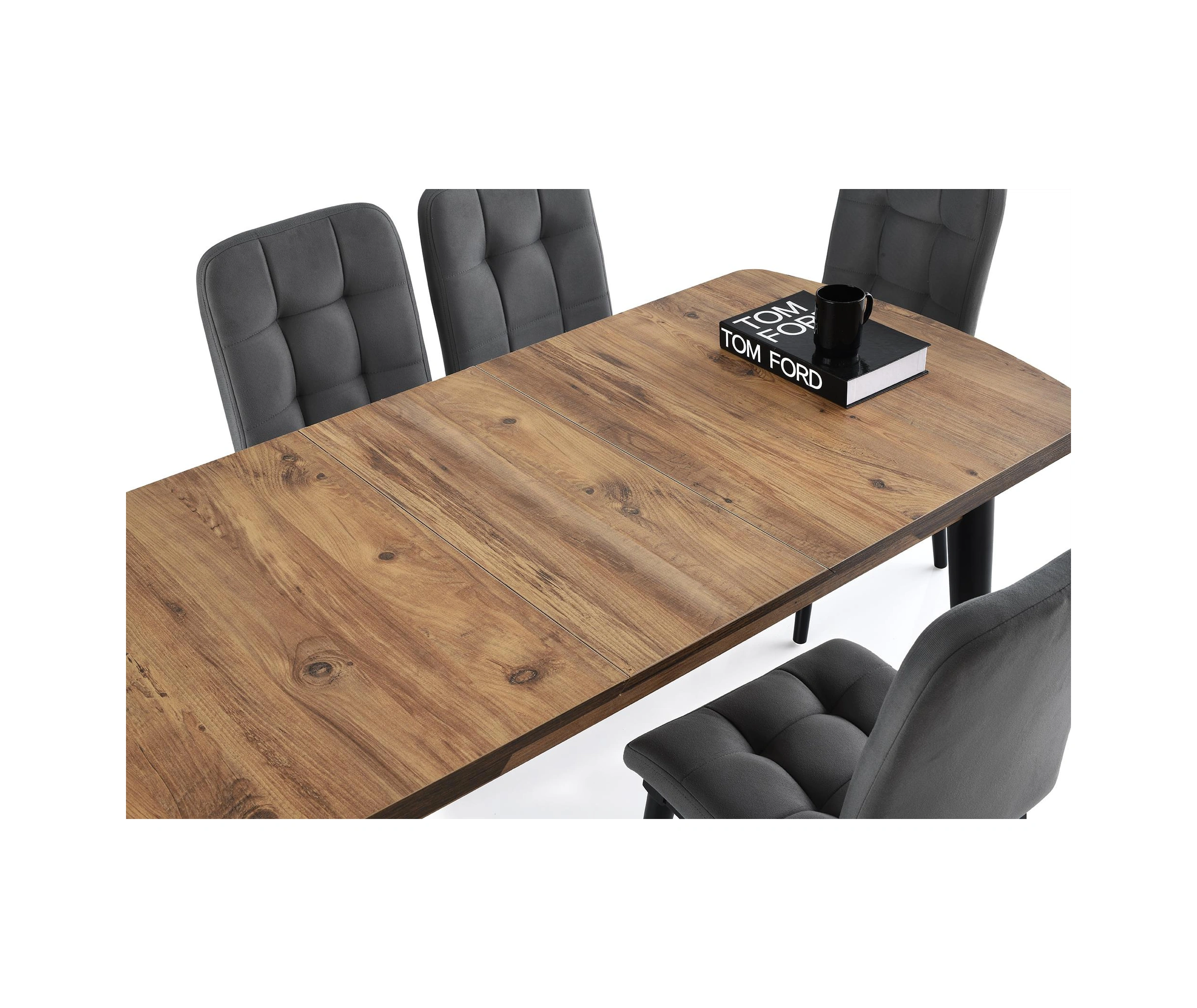 Milano Suna Banklı Mdf Mutfak Masa Sandalye Takımı 60x100 Çam