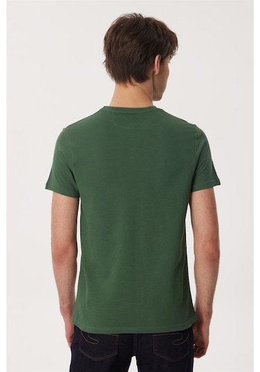 Lee Cooper Twıngo 1 Erkek O Yaka Pike T Shırt K Yeşil 16260 K Yeşil Koyu Yeşil