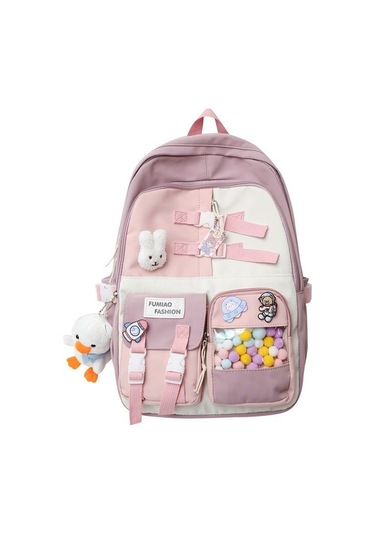 Devils Eye Okul Sırt Çantası Tqwkup Pembe