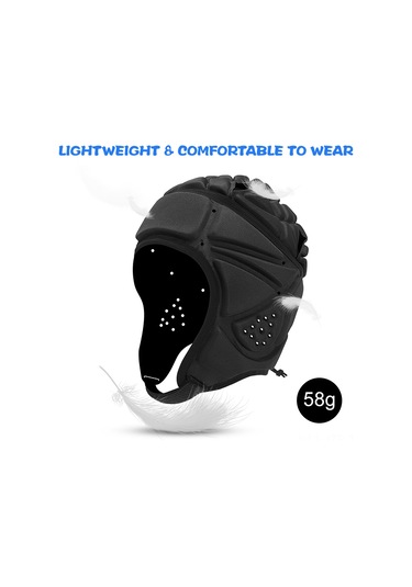 Geeroyoo Çocuklar İçin Kamuflajlı Antrenman Korumalı Kask - Futbol Kalecisi, Amerikan Futbolu, Beysbol İçin Yumuşak Sponge Malzeme Çok Renkli