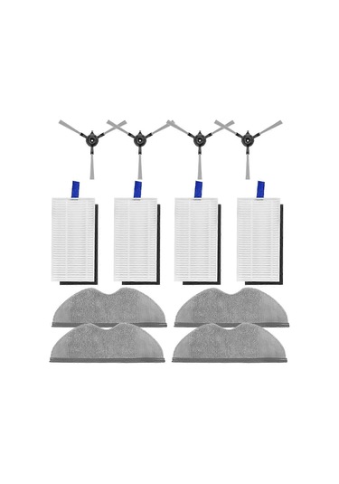Xiaomi Robot Süpürge E5 / C108 Yedek Parçaları Yan Fırça Hepa Filtre Paspas Bezi Aksesuarları
