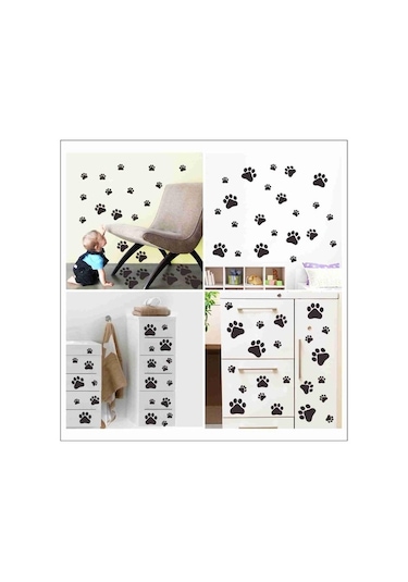 Köpek Patisi Dekorasyon Sticker Seti