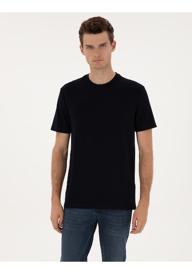 Pierre Cardin Erkek Lacivert Tişört 50308037-vr033 Lacivert
