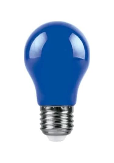 1 Adet 10 Watt Mavi Işık E27 Duy Led Ampul, Mavi Işık 10 Watt Tasarruflu Led Ampul, Mavi Işık Ampul