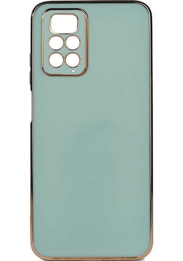 Xiaomi Redmi Note 11S Global Kılıf Bark Kenarları Altın Renk