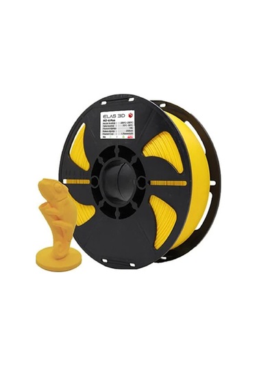 Elas Petg Plus Filament Sarı 1.75mm 1kg