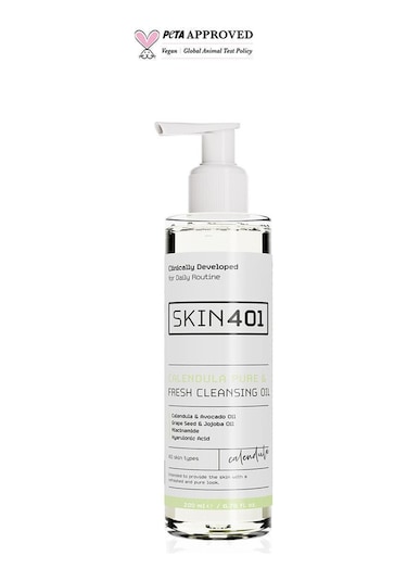 Kalendula Saf & Tazeleyici Cilt Temizleme Yağı 200 Ml