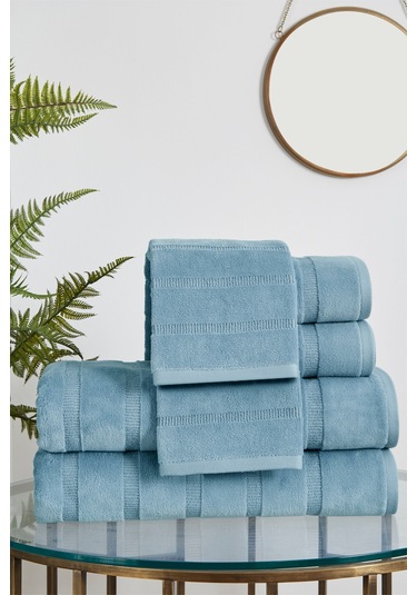 Sadem Organik Stripe Mutfak Ve Kurulama Havlusu 30x50 Cm Mavi