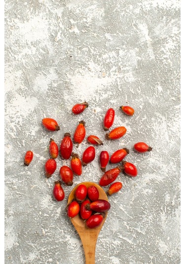 Kuşburnu Tane 100gr. Elenmiş & Taze