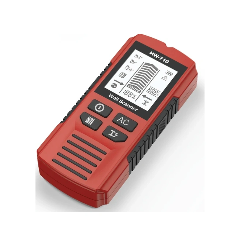 Willowhaven Brown 3 Tarama Modlu Profesyonel Duvar Tarayıcı Ahşap Metal Kablo Dedektörü Pil Lcd