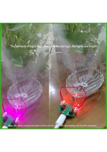 Anjiexun Çift Sprey Nemlendirici Atomizer Modülü Çift Sprey Kontrol Kartı, Set A