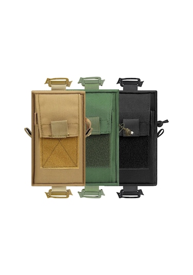 Haki-açık Acil Molle Taktik Bel Çantası Omuz Çantası Edc Çantası Telefon Paketi Spor Tırmanma Koşu Aksesuarları Avcılık Çantaları