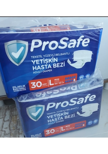 Prosafe Belbantlı Hasta Bezi L 30'lu
